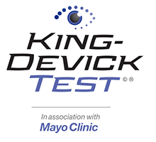 king devick test logo